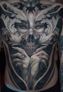 Proyectos de tatuajes de realismo Black & Grey – Dualidad