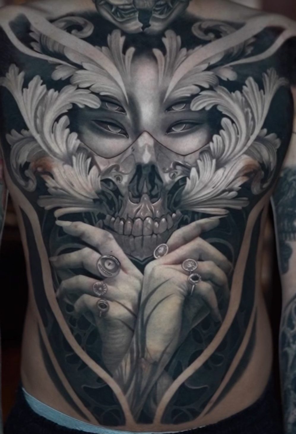 Proyectos de tatuajes de realismo Black & Grey – Dualidad