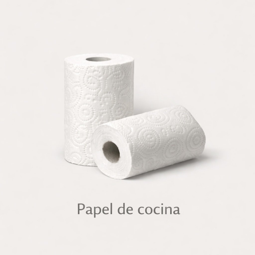 Papel de cocina limpio para secar un tatuaje sin frotar